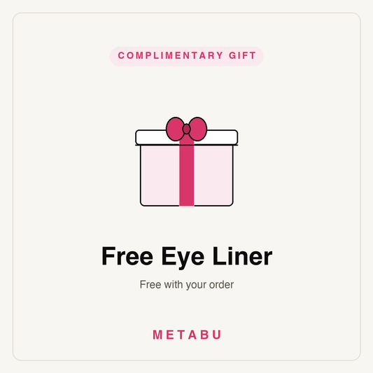 Free Eye Liner — complimentary gift