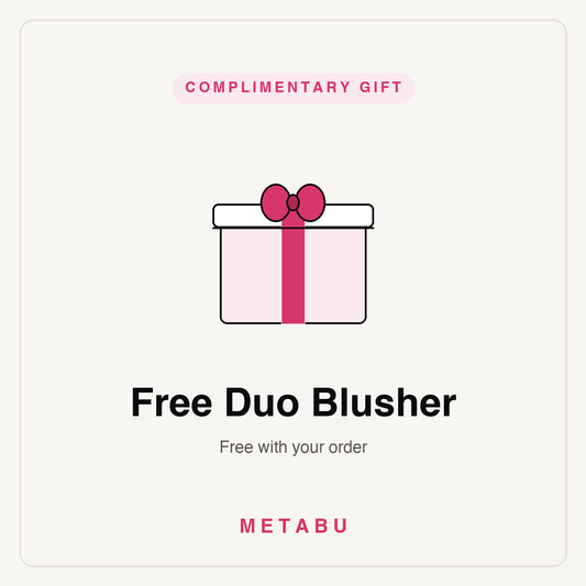 Free Duo Blusher — complimentary gift