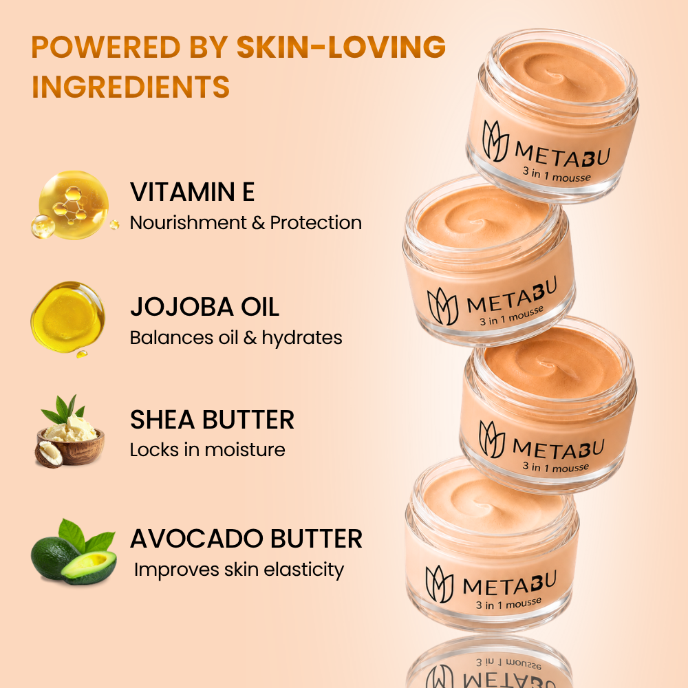 3 in 1 Mousse Foundation
